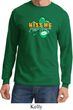 St Patrick's Day Kiss Me I'm Irish Long Sleeve Shirt