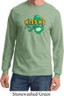 St Patrick's Day Kiss Me I'm Irish Long Sleeve Shirt
