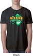 St Patrick's Day Kiss Me I'm Irish Mens Burnout Shirt