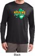 St Patrick's Day Kiss Me I'm Irish Mens Dry Wicking Long Sleeve Shirt