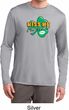 St Patrick's Day Kiss Me I'm Irish Mens Dry Wicking Long Sleeve Shirt