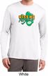 St Patrick's Day Kiss Me I'm Irish Mens Dry Wicking Long Sleeve Shirt