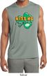 St Patrick's Day Kiss Me I'm Irish Mens Sleeveless Dry Wicking Shirt