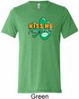 St Patrick's Day Kiss Me I'm Irish Mens Tri Blend Crewneck Shirt