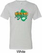 St Patrick's Day Kiss Me I'm Irish Mens Tri Blend Crewneck Shirt
