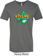 St Patrick's Day Kiss Me I'm Irish Mens V-Neck Shirt