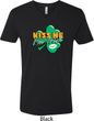 St Patrick's Day Kiss Me I'm Irish Mens V-Neck Shirt
