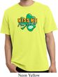 St Patrick's Day Kiss Me I'm Irish Pigment Dyed Shirt