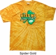 St Patrick's Day Kiss Me I'm Irish Spider Tie Dye Shirt