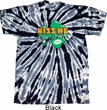 St Patrick's Day Kiss Me I'm Irish Twist Tie Dye Shirt