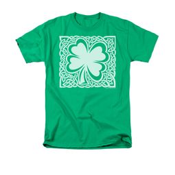St. Patrick's Day Shirt Celtic Clover Adult Kelly Green Tee T-Shirt St. Patrick's Day Shirt Celtic Clover Adult Kelly Green Tee T-Shirt