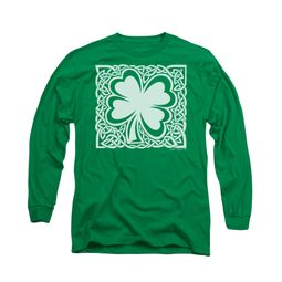 St. Patrick's Day Shirt Celtic Clover Long Sleeve Kelly Green Tee T-Shirt St. Patrick's Day Shirt Celtic Clover Long Sleeve Kelly Green Tee T-Shirt