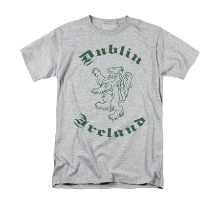 St. Patrick's Day Shirt Dublin Ireland Adult Athletic Heather Tee T-Shirt