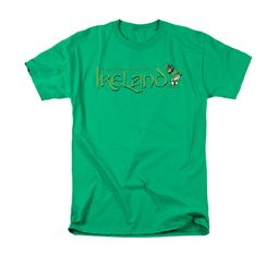 St. Patrick's Day Shirt Ireland Adult Kelly Green Tee T-Shirt
