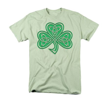 St. Patrick's Day Shirt Celtic Shamrock Adult Athletic Heather Tee T-Shirt