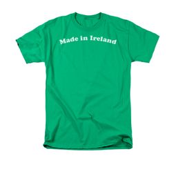 St. Patrick's Day Shirt Made In Ireland Adult Kelly Green Tee T-Shirt