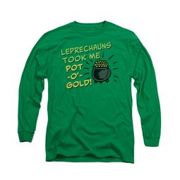 St. Patrick's Day Shirt Merry Thieves Long Sleeve Kelly Green Tee T-Shirt