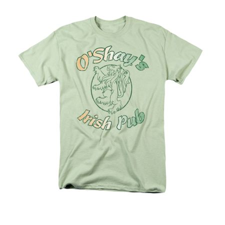 St. Patrick's Day Shirt O'Shay's Irish Pub Adult Wasabi Tee T-Shirt