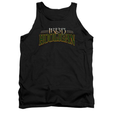 St. Patrick's Day Tank Top Hooligan Black Tanktop