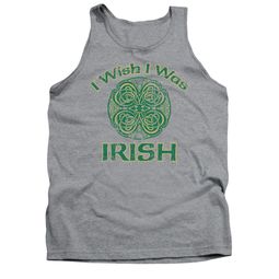 St. Patrick's Day Tank Top Irish Wish Athletic Heather Tanktop St. Patrick's Day Tank Top Irish Wish Athletic Heather Tanktop