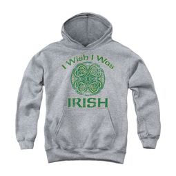 St. Patrick's Day Youth Hoodie Irish Wish Athletic Heather Kids Hoody St. Patrick's Day Youth Hoodie Irish Wish Athletic Heather Kids Hoody