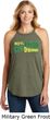 St Patricks Day 10% Irish 90% Drunk Ladies Tri Rocker Tank Top