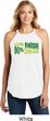 St Patricks Day 10% Irish 90% Drunk Ladies Tri Rocker Tank Top