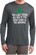 St Patricks Day Drink All Day Dry Wicking Long Sleeve