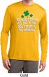 St Patricks Day Drink All Day Dry Wicking Long Sleeve