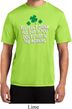 St Patricks Day Drink All Day Dry Wicking T-shirt