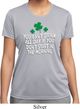 St Patricks Day Drink All Day Ladies Dry Wicking T-shirt