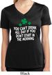 St Patricks Day Drink All Day Ladies Dry Wicking V-neck