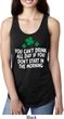 St Patricks Day Drink All Day Ladies Ideal Tank Top