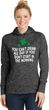 St Patricks Day Drink All Day Ladies Moisture Wicking Hoodie