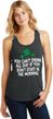 St Patricks Day Drink All Day Ladies Racerback Tank Top