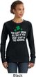 St Patricks Day Drink All Day Ladies Sweatshirt