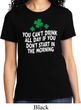 St Patricks Day Drink All Day Ladies T-shirt