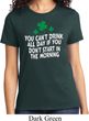 St Patricks Day Drink All Day Ladies T-shirt