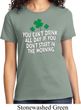 St Patricks Day Drink All Day Ladies T-shirt