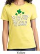 St Patricks Day Drink All Day Ladies T-shirt