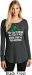 St Patricks Day Drink All Day Ladies Tri Long Sleeve