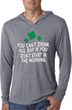 St Patricks Day Drink All Day Lightweight Hoodie