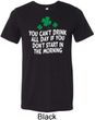 St Patricks Day Drink All Day Tri Blend Tee