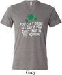 St Patricks Day Drink All Day Tri Blend V-neck