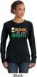 St Patricks Day Drink Til Yer Green Ladies Crewneck Sweatshirt