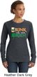 St Patricks Day Drink Til Yer Green Ladies Crewneck Sweatshirt