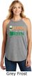 St Patricks Day Drink Til Yer Green Ladies Tri Rocker Tank Top