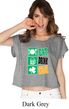 St Patricks Day Eat Drink Be Irish Ladies Boxy Tee