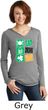 St Patricks Day Eat Drink Be Irish Ladies Tri Long Sleeve Hoodie