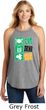 St Patricks Day Eat Drink Be Irish Ladies Tri Rocker Tank Top
